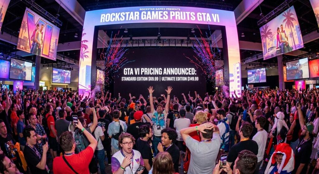Multitud en presentación de GTA VI